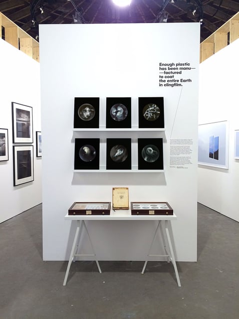 Installation of "Beyond Drifting: Imperfectly Known Animals" presented by East Wing Gallery at Unseen Photo Fair Amsterdam 2016