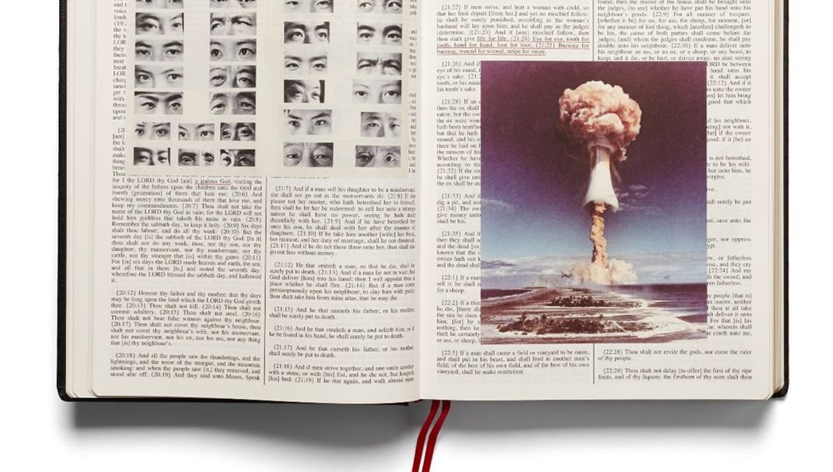 From the photobook "Holy Bible" © Adam Broomberg & Oliver Chanarin