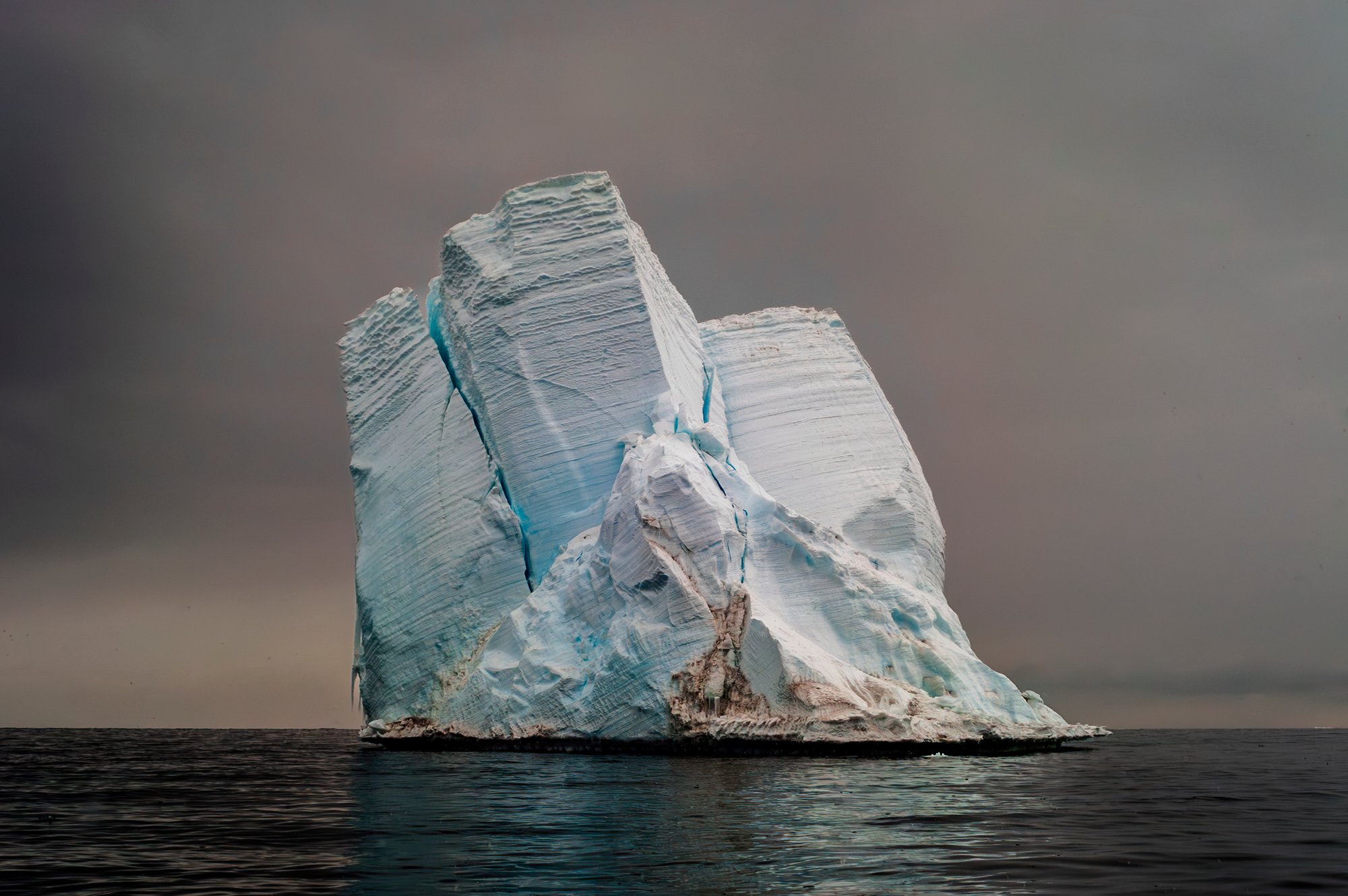 Stranded Iceberg, Cape Bird, Antarctica, December 25, 2006 © Camille Seaman