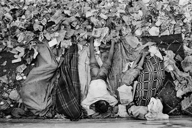 Ragpickers, New Delhi Railway Station.