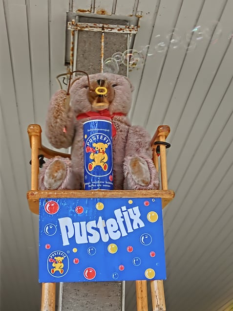 "THE BIG BANG BLOW JOB TEDDY BEARS" or "DADA DELIRIUM TECHNOCRATIC NIRVANA NATURE"