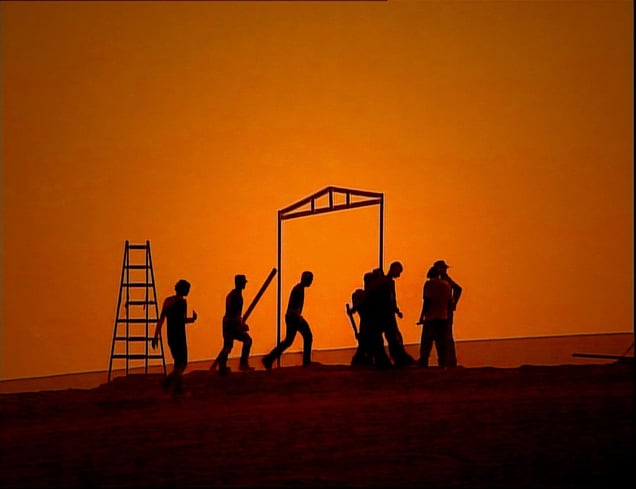 Negev Desert, Israel (2005). Unrecognized desert village.
