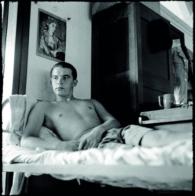 Self-portrait during National Service in Singapore by David Bailey, 1957 © David Bailey