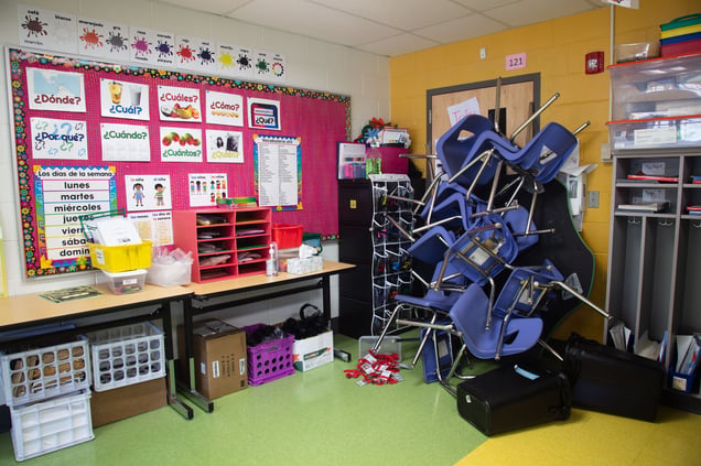 Barricade - 1st Grade Classroom