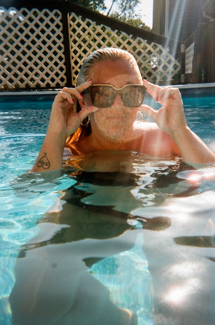 Emily in the Pool, 2025.