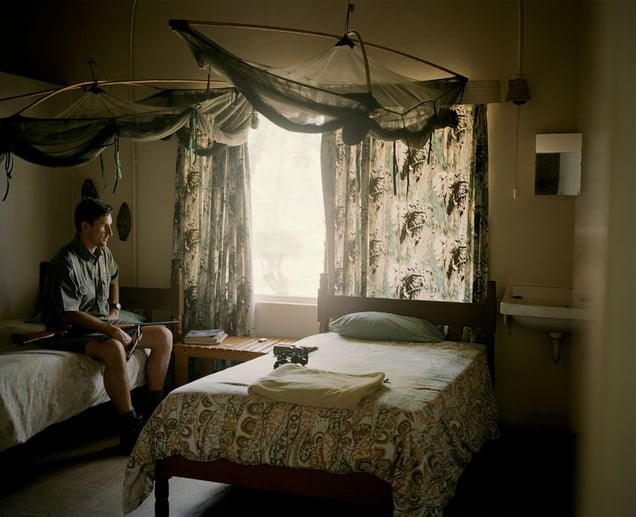 untitled, professional hunter, zimbabwe-from the series 'hunters'-David Chancellor