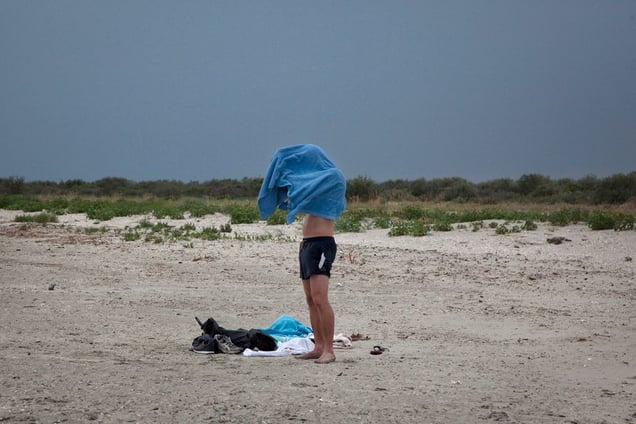 On the Black See, Delta of Danube - ROMANIA. From the series "Where Europe ends" © Camilla De Maffei