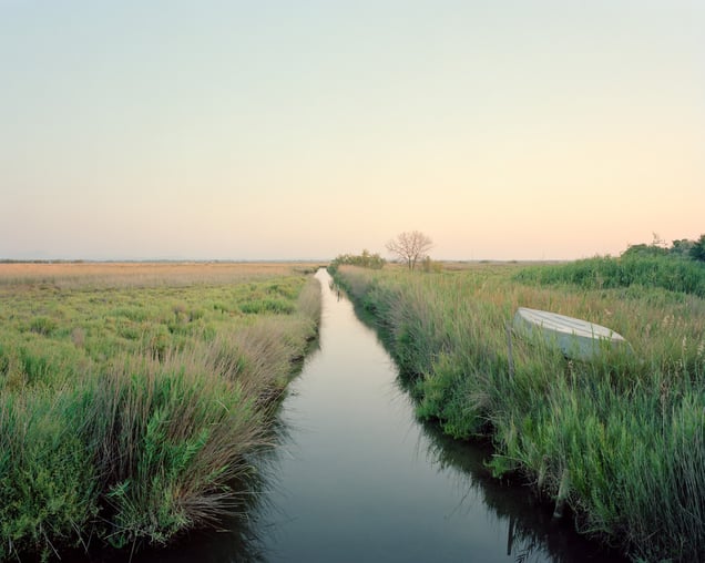 Canal dans les cabanes de Lunel – Marsillargues – 2021