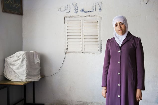 Hanan (Abu Grinath, Bedouin) 
From the series "Eighteen" © Natan Dvir