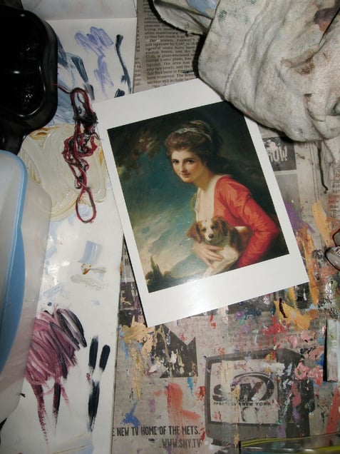 Lucy Capehart's studio © 2006 Christopher Rauschenberg