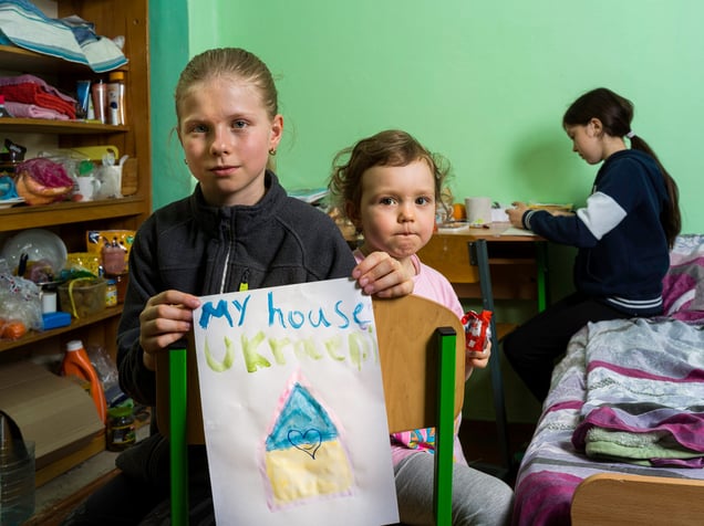 Annalina, 9yrs, Sofii 4yrs, Valentina, 10yrs.