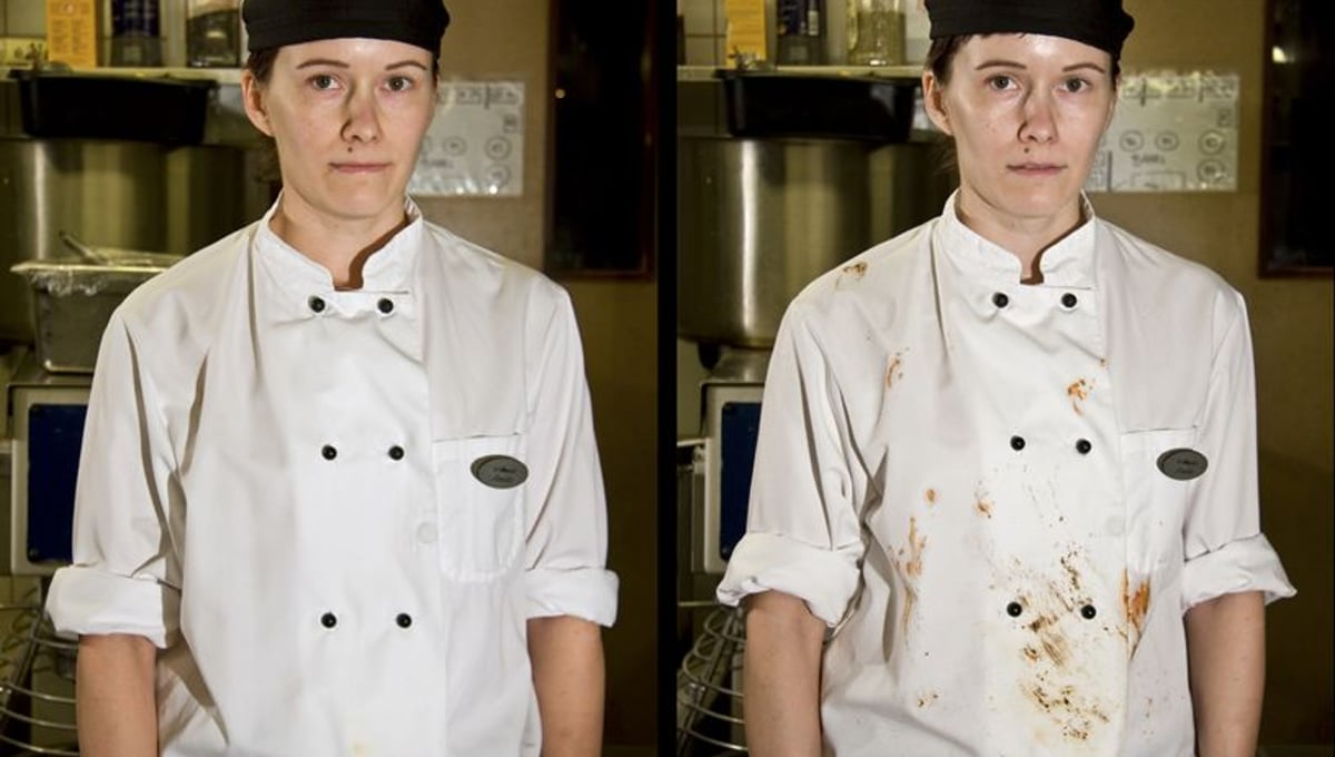 Annika, chef - 1600 and 0000. From the series Women at Work, 2009 © Joel Gräfnings