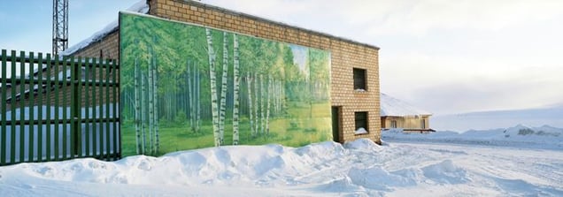Barentsburg :  Therapy Wall
