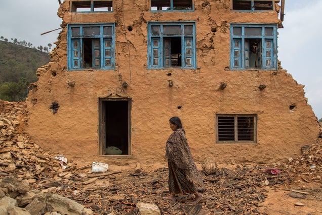 Kalchowk, Nepal, May 1, 2015.© Omar Havana / Getty Images