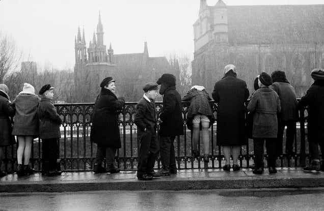 Schoolchildren from Uripis, 1969