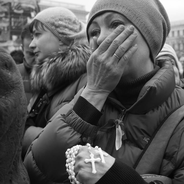 Ukraine Revolution, Kiev, February 2014 © Alfred Yaghobzadeh