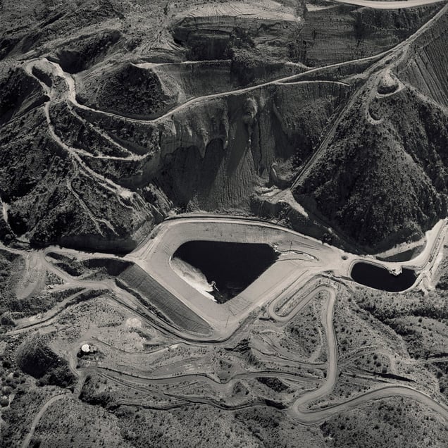 Black Maps (Bagdad, Arizona 3), 1985