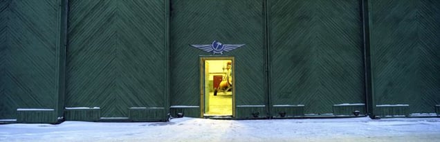 Barentsburg :  Heliport