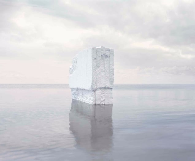 Iceberg, 2012. Showing at Edel Assanti. Courtesy of Photo London.