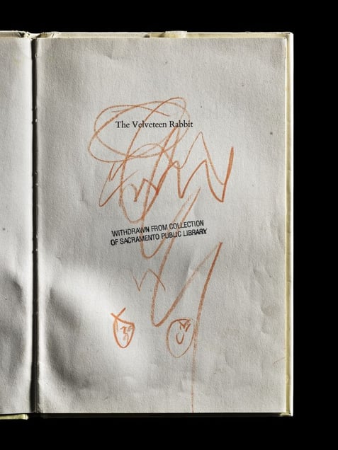 The Velveteen Rabbit, Interior Right Page  © Kerry Mansfield