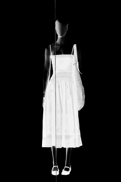 Display (white dress)