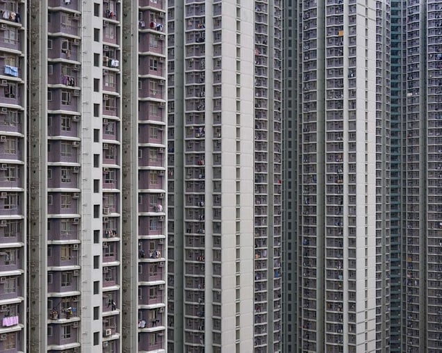From Architecture of Density © Michael Wolf