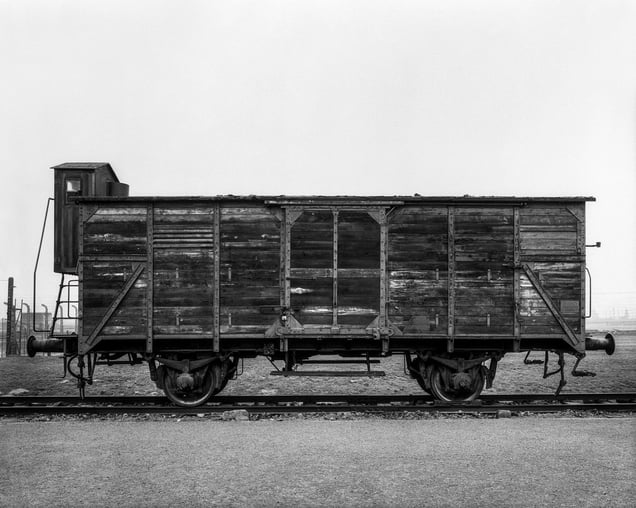 Freight and cattle truck - KL Auschwitz II Birkenau