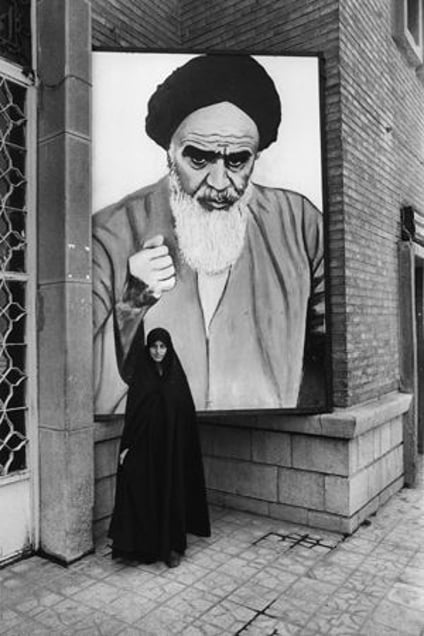 Iran. Tehran. 1979. From the book "War Photographer: Between Shadow and Light" © Christine Spengler
