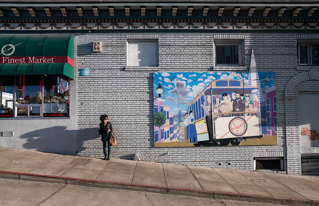 San Francisco, Leavenworth Street, 2015