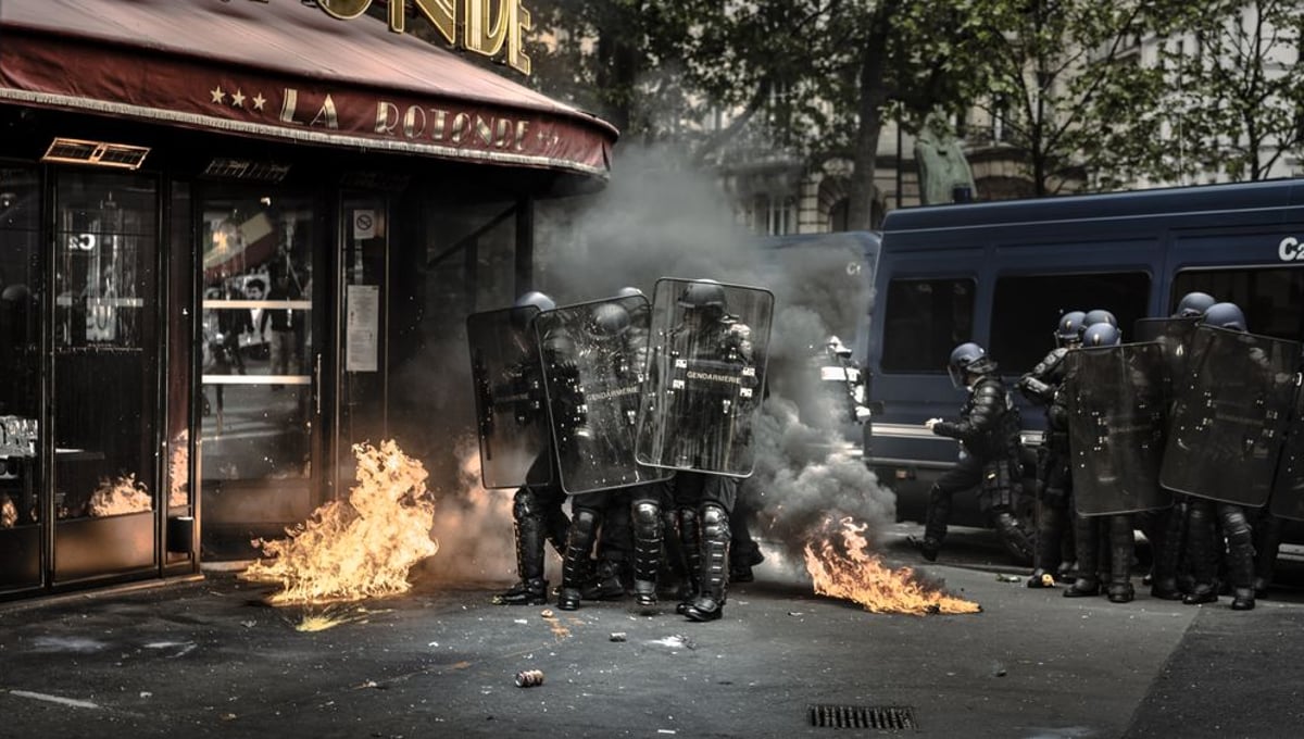 Paris, May 17th 2016 - Boulevard du Montparnasse