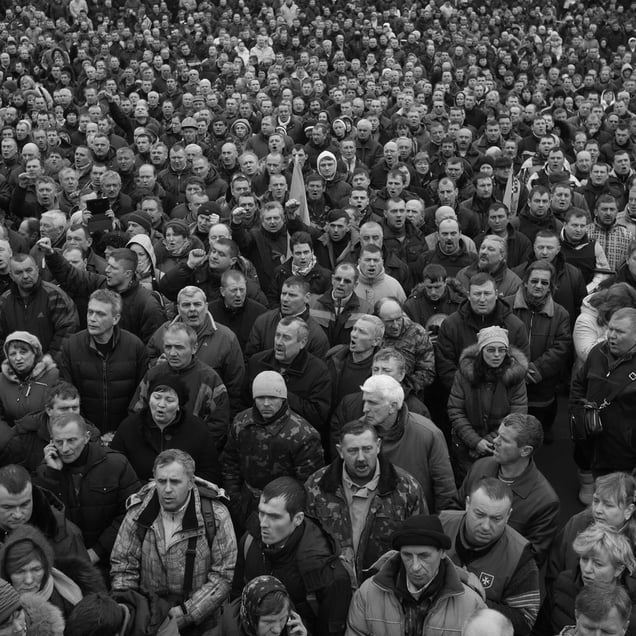 Ukraine Revolution, Kiev, February 2014 © Alfred Yaghobzadeh