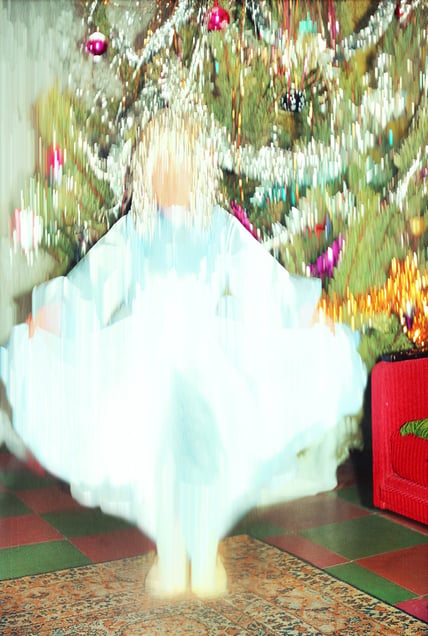 New Years at Home, In a Dress My Mom Made