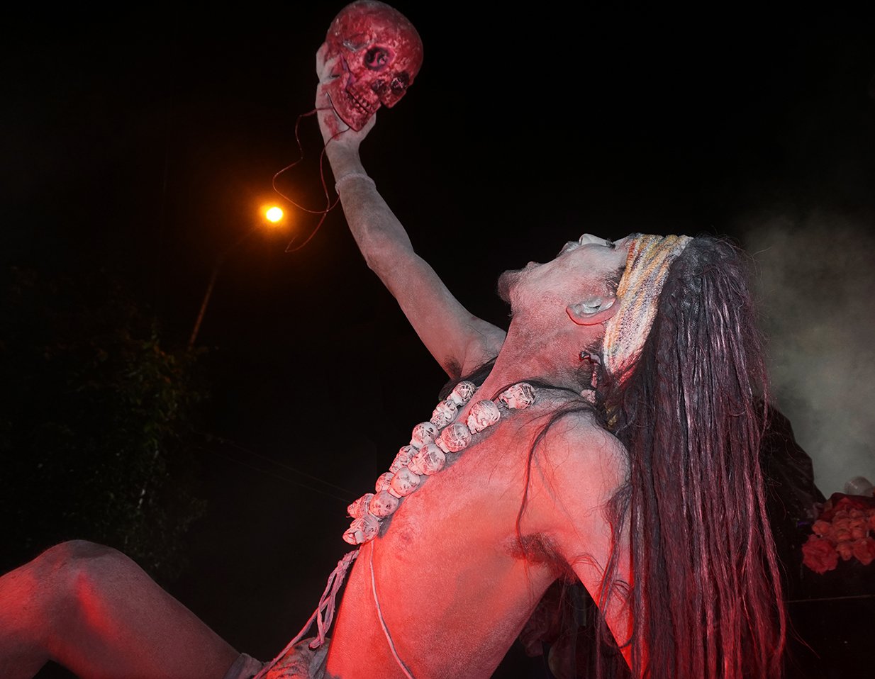 Masan Holi in Kolkata