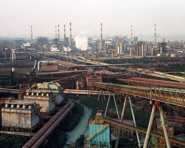 Bao Steel #2, Shanghai, 2005 © Edward Burtynsky