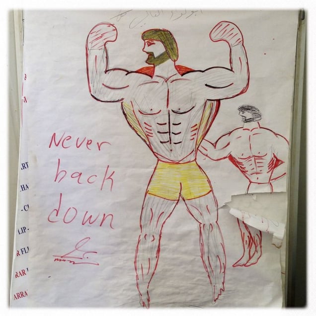 iPhone photography assignment with teenagers in Za'atari, Jordan