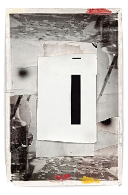 Z-4, 2012, 46 x 31 cm, Silver Gelatin Print, Mixed Media © Jeff Cowen