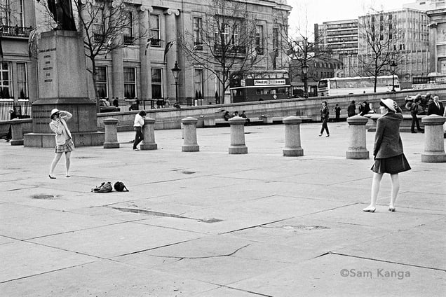 Trafalgar Square, London, England 1982