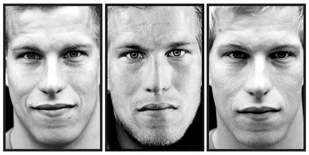 Pascal, age 23. From the series "Here are the Young Men (Marked)" © Claire Felicie