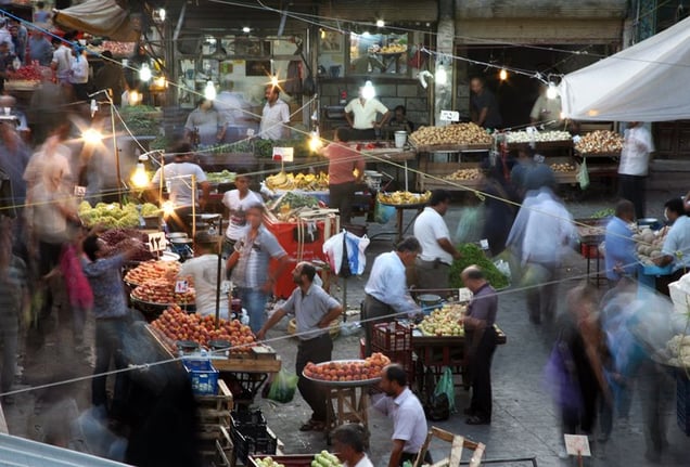 From the series, Bazaar, © Reza Golchin