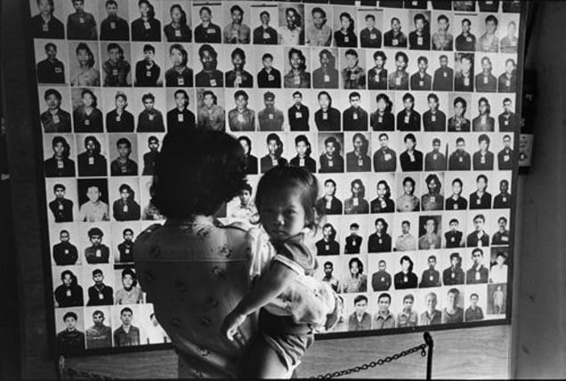 Cambodia. Phnom-Penh. Museum of torture and genocide. 1985. From the book "War Photographer: Between Shadow and Light" © Christine Spengler