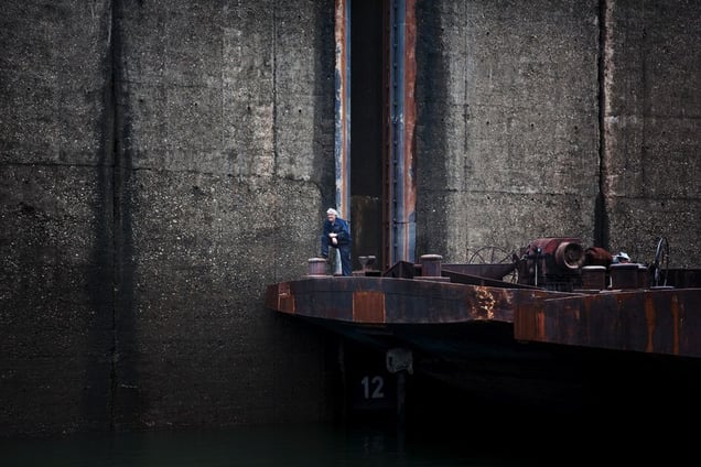 The Iron Gate, a gorge on river Danube - SERBIA. From the series "Where Europe ends" © Camilla De Maffei
