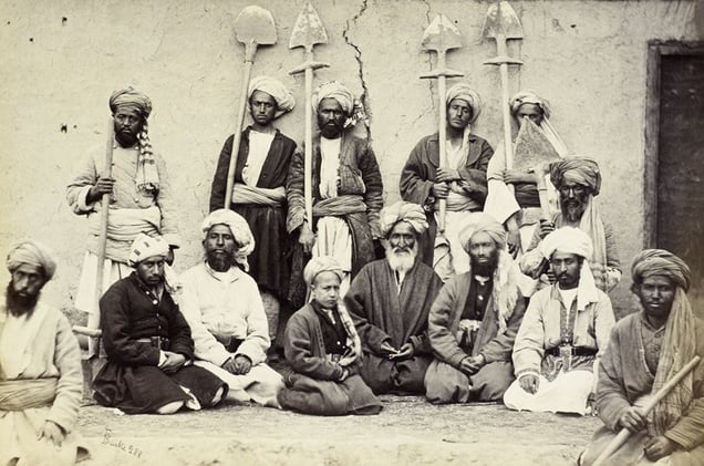 "Landholders and Labourers." © John Burke.