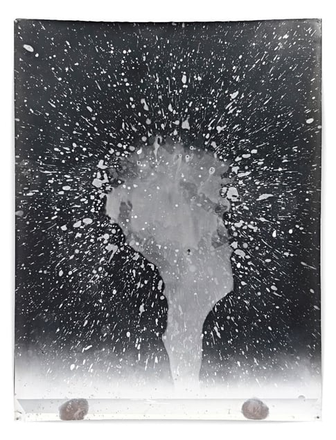 Untitled Berlin XXVIII, 2012, 166 x 127 cm, Silver Gelatin Print, Mixed Media © Jeff Cowen