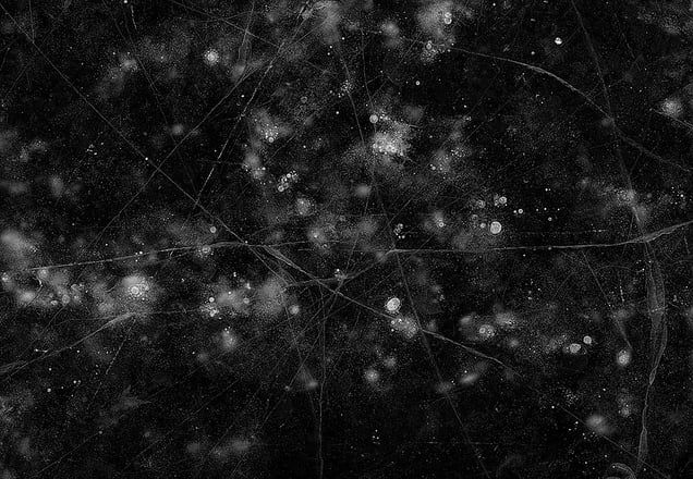 Cosmos, from the series, "Hydrology: Visions in Ice" © 2008 Douglas Capron