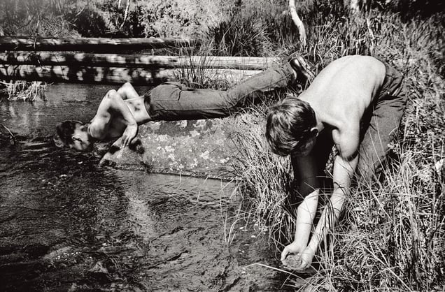 "Anders Petersen par Christian Caujolle" from the collection "juste entre nous" © Anders Petersen