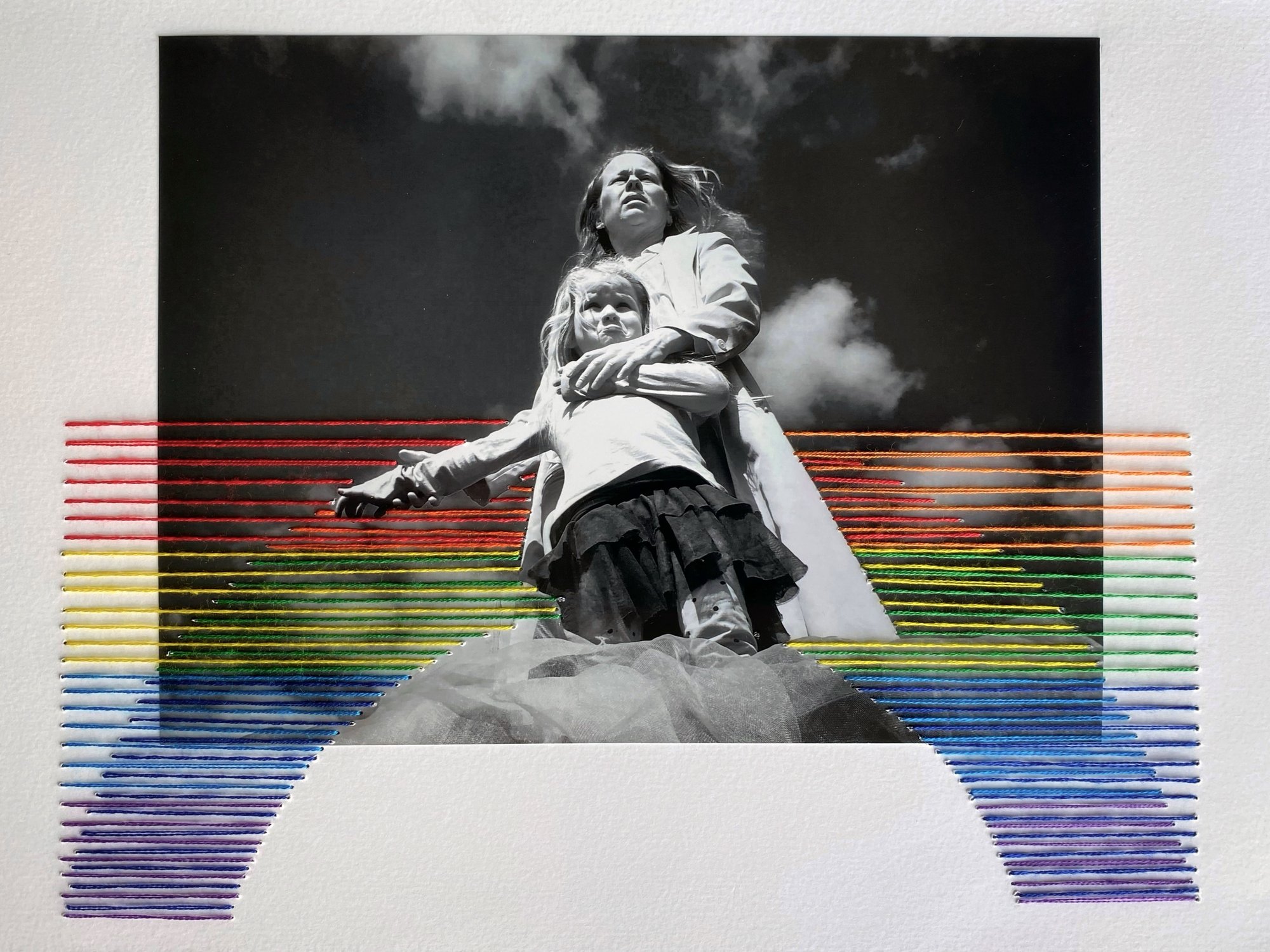 Rainbow. Art lecture.