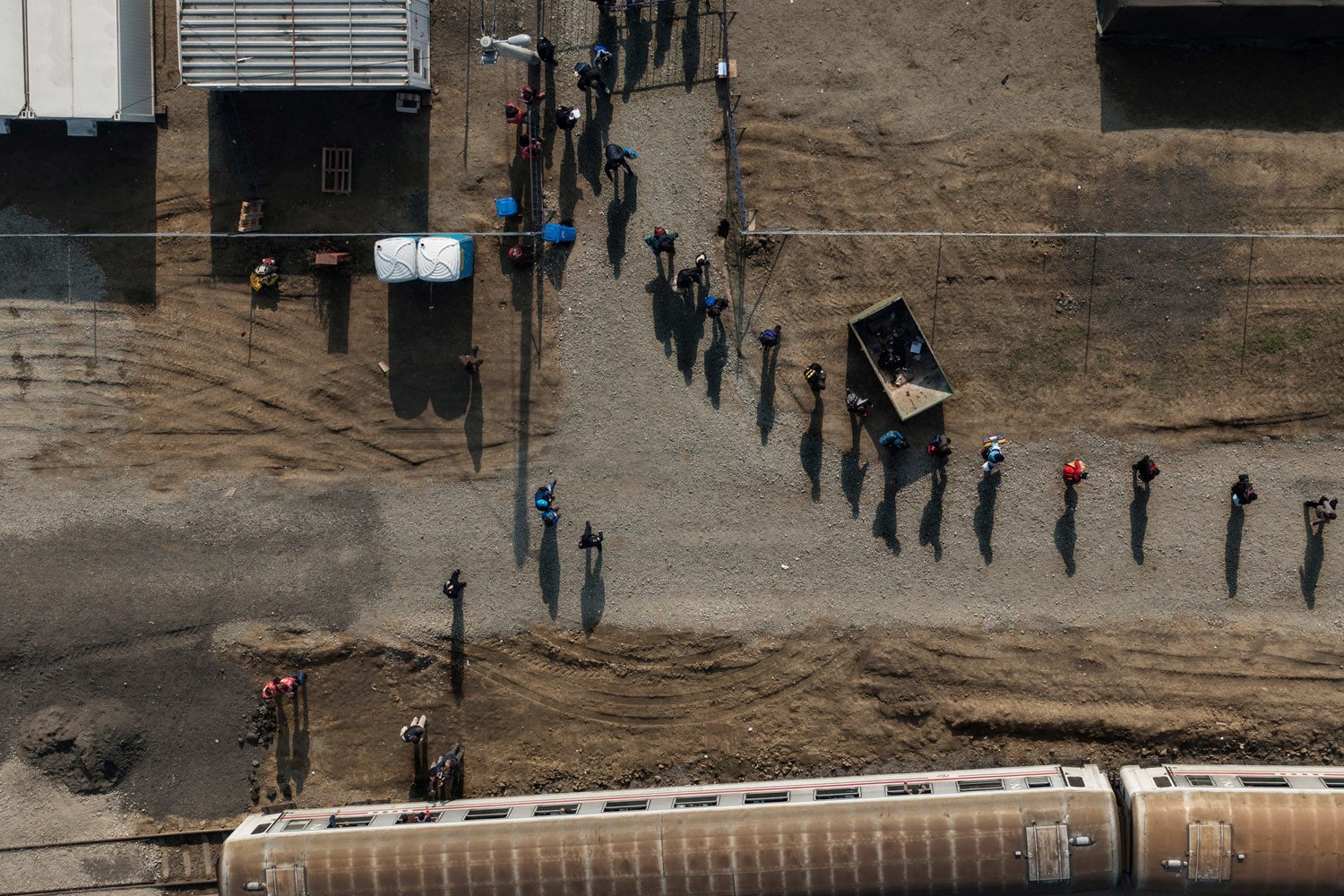 Europe's New Borders, From Above - Photographs and text by Rasmus