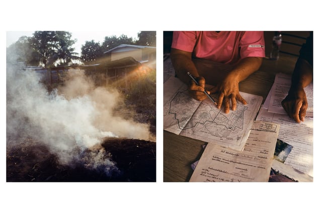The documents from the archive of Piboon Puengtam, Nong Bua, Nakhon Sawan. © Luke Duggleby 2025