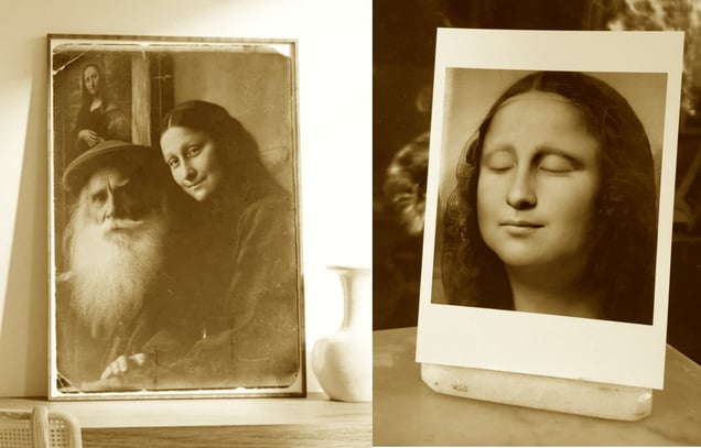 AI photograph and Photograph of AI