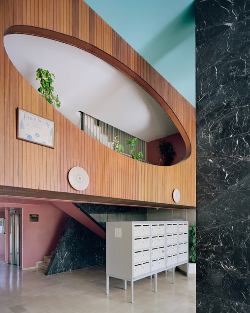 Hall d’entrée de “l’Eden” – La Grande Motte – 2019
Architect - Jean Balladur